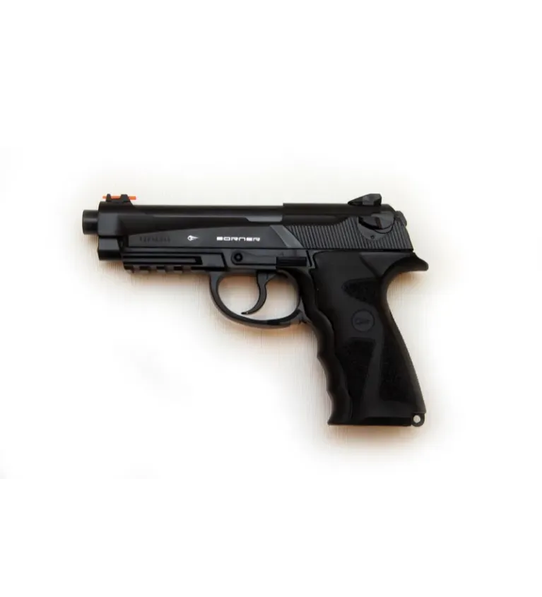 Pistolet CO2 culasse fixe BORNER SPORT 306 Cal. 4.5mm BB's 