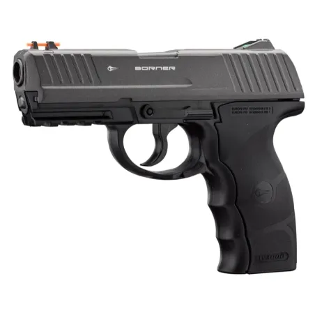 Pistolet CO2 culasse fixe BORNER W3000 Cal. 4.5mm BB's 