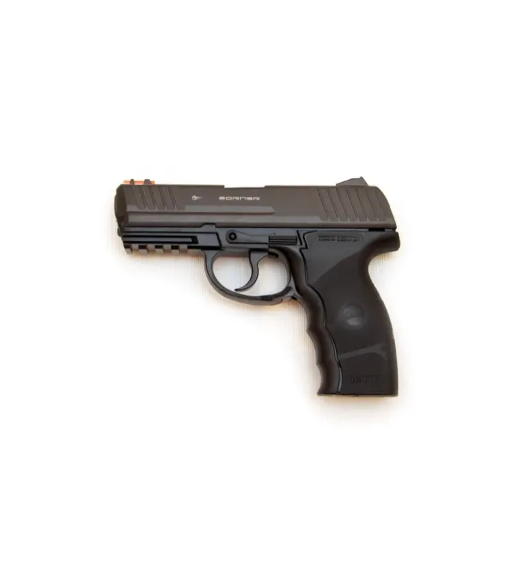 Pistolet CO2 culasse fixe BORNER W3000M Cal. 4.5mm BB's 