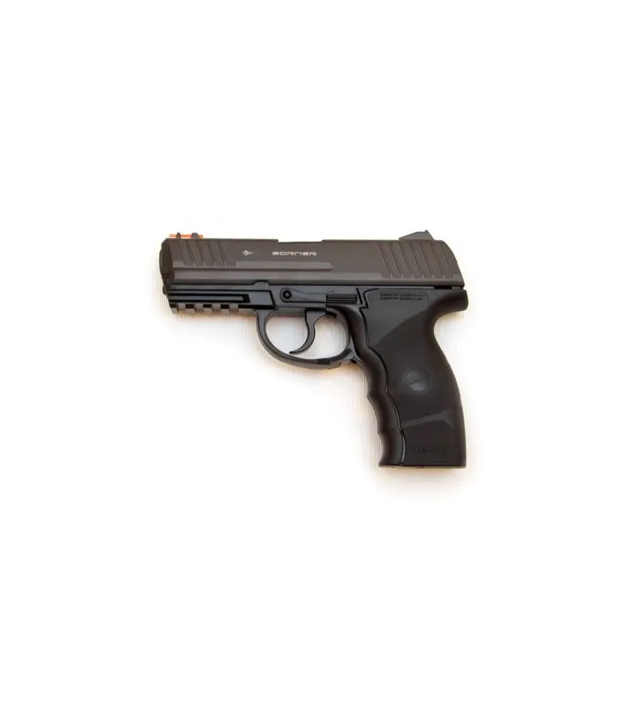 Pistolet CO2 culasse fixe BORNER W3000M Cal. 4.5mm BB's Pistolet CO2 culasse fixe BORNER W3000M Cal. 4.5mm BB's