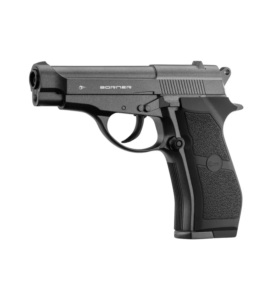Pistolet CO2 culasse fixe BORNER M84 Cal. 4.5mm BB's Pistolet CO2 culasse fixe BORNER M84 Cal. 4.5mm BB's