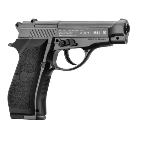 Pistolet CO2 culasse fixe BORNER M84 Cal. 4.5mm BB's 