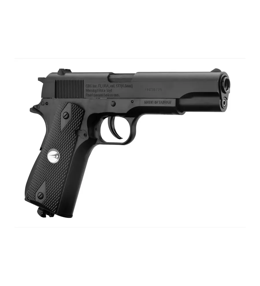 Pistolet CO2 culasse fixe BORNER CLT 125 Cal. 4.5mm BB's 
