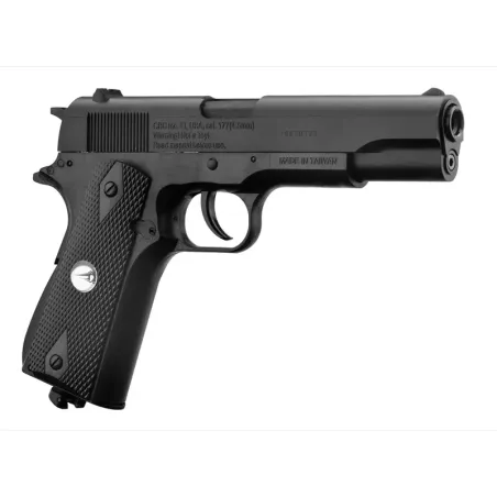 Pistolet CO2 culasse fixe BORNER CLT 125 Cal. 4.5mm BB's 