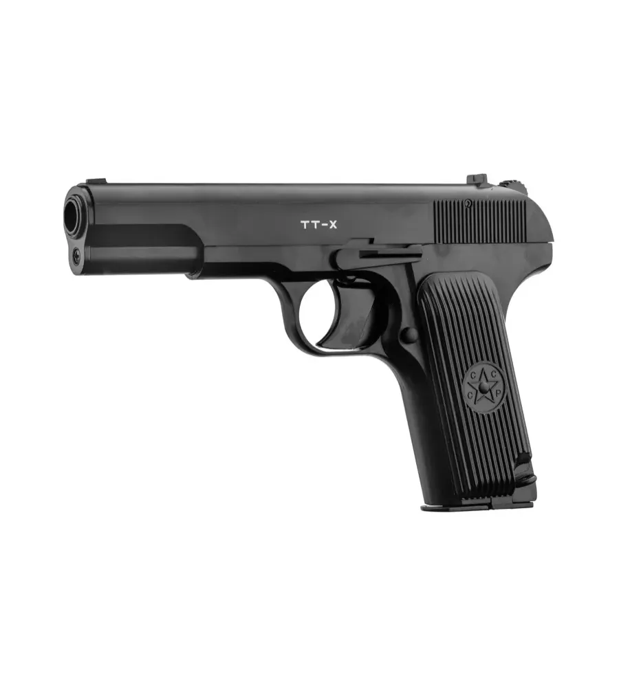 Pistolet CO2 culasse fixe BORNER TT-X Tokarev Cal. 4.5mm BB's Pistolet CO2 culasse fixe BORNER TT-X Tokarev Cal. 4.5mm BB's
