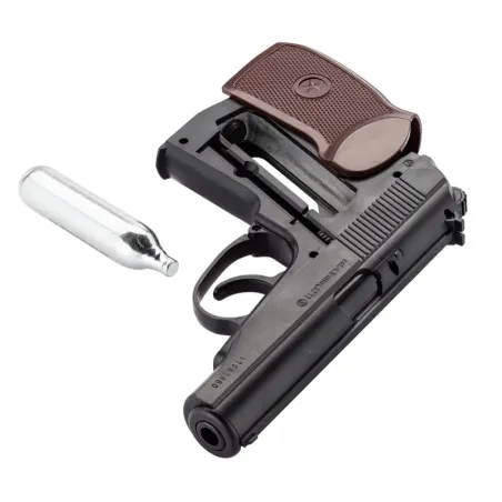 Pistolet CO2 culasse fixe BORNER PM-X Cal. 4.5mm BB's 