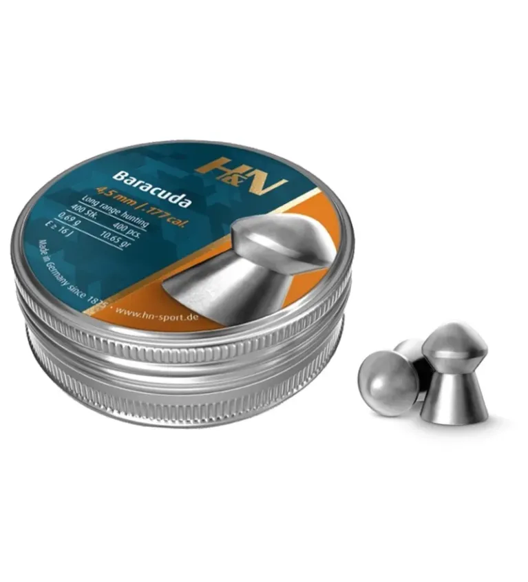 Plombs Baracuda H&N SPORT 4,5 mm & 5,5 mm 
