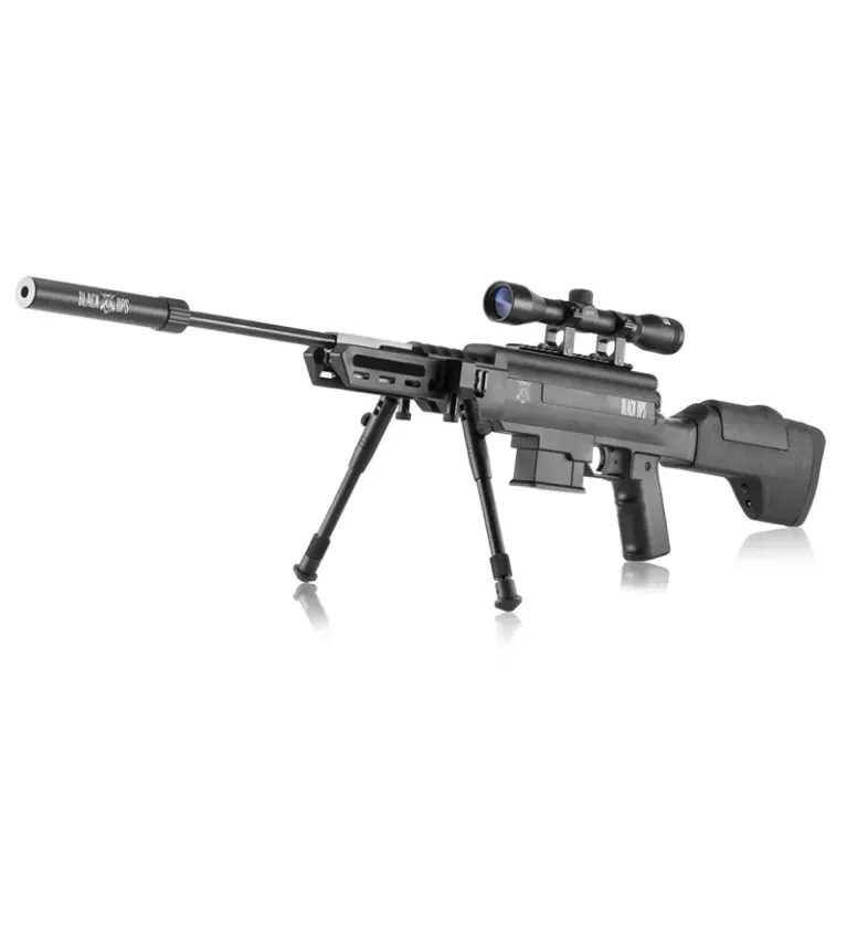 Carabine à air comprimé 16 J Black Ops sniper cal. 5,5 mm 