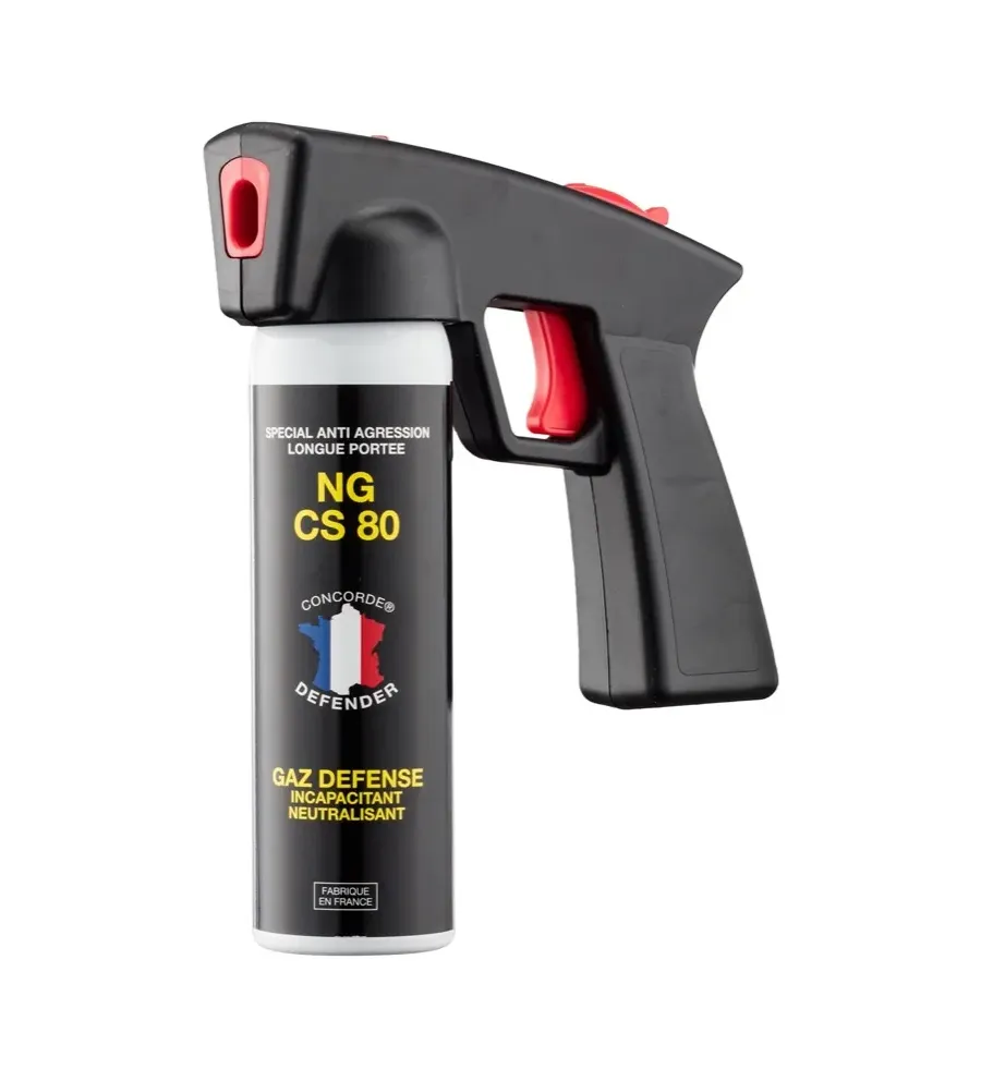 Aérosol GAZ CS 100 ml avec poignée - Nouvelle génération Aérosol GAZ CS 100 ml avec poignée - Nouvelle génération