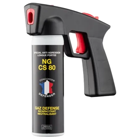 Aérosol GAZ CS 100 ml avec poignée - Nouvelle génération 