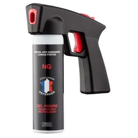 Aérosol GEL POIVRE 100 ml avec poignée - Nouvelle génération 