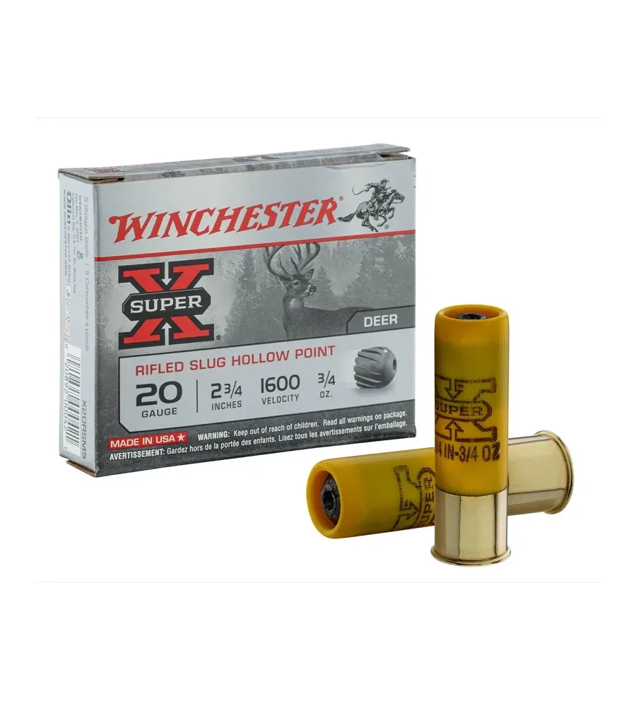 Cartouches Winchester SUPER-X - Cal 20/70 Cartouches Winchester SUPER-X - Cal 20/70