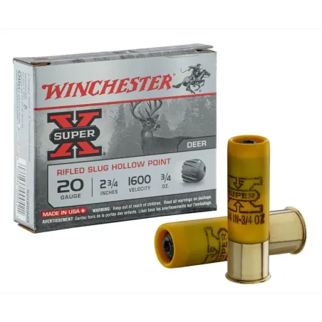 Cartouches Winchester SUPER-X - Cal 20/70 