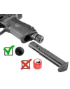 Pistolet CO2 culasse mobile BORNER W118 cal. 4.5mm BB's 