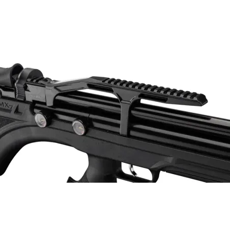 Carabine à air PCP Aselkon MX7 Régulateur Jet Black Cal. 5.5 <19J 