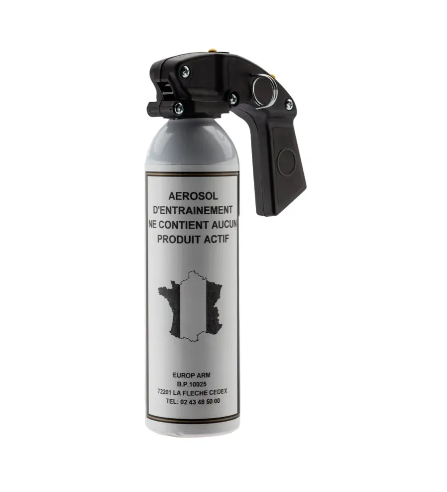Aérosol d'entraînement 300 ml - Gaz inerte + Poignée Aérosol d'entraînement 300 ml - Gaz inerte + Poignée