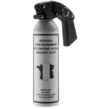 Aérosol d'entraînement 300 ml - Gaz inerte + Poignée 