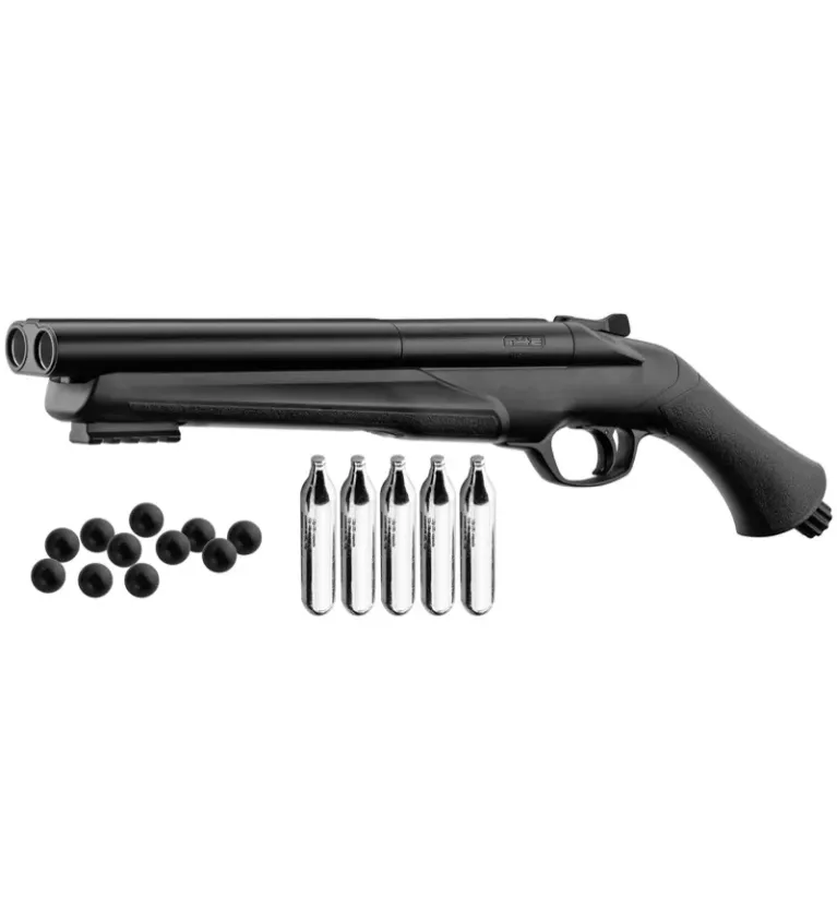 Pack Fusil T4E HDS + recharge CO2 + billes caoutchouc 