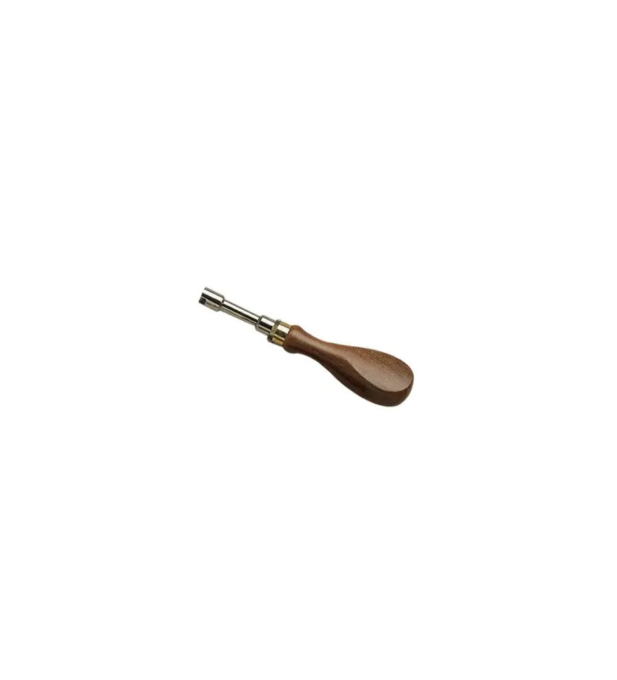 Clé à cheminée avec manche en bois Clé à cheminée avec manche en bois
