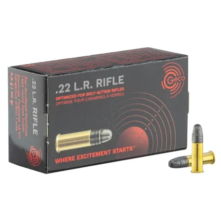 Cartouches 22lr Geco Rifle 