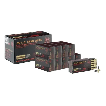 Cartouches 22lr Geco semi-automatique 