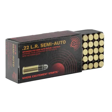 Cartouches 22lr Geco semi-automatique 