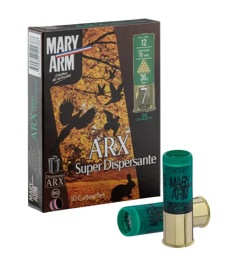 Cartouches Mary Arm ARX Super Dispersante - Cal. 12/70  