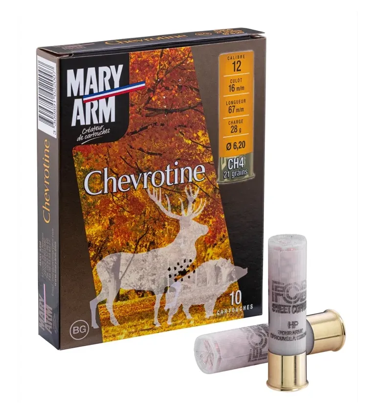 Cartouches Mary Arm Chevrotine - Cal. 12/67 