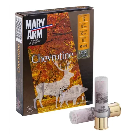 Cartouches Mary Arm Chevrotine - Cal. 12/67 