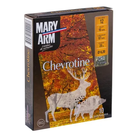 Cartouches Mary Arm Chevrotine - Cal. 12/67 