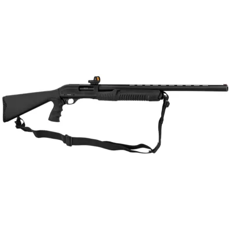 Fusil à pompe Yildiz 12/76 + point rouge + sangle 