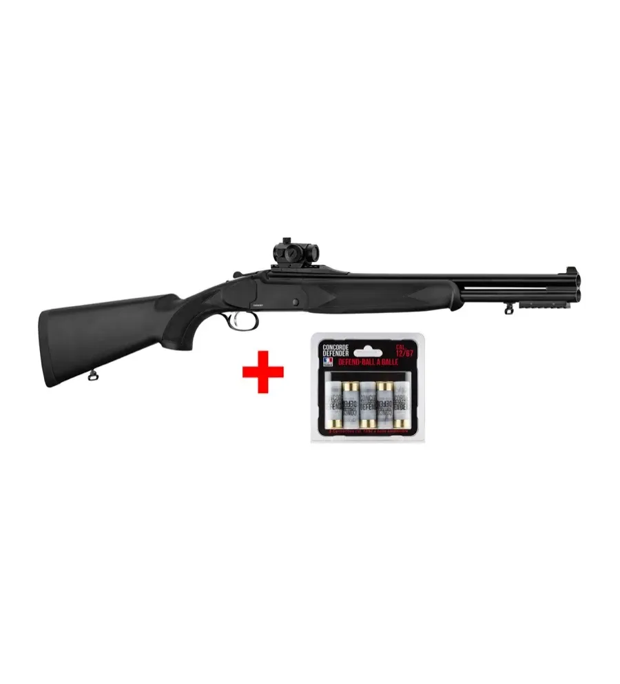 Fusil Slug Country ST Tactical 12/76 + accessoires Fusil Slug Country ST Tactical 12/76 + accessoires