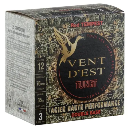 Cartouches TUNET HP Red Tempest 35g acier 12/76  