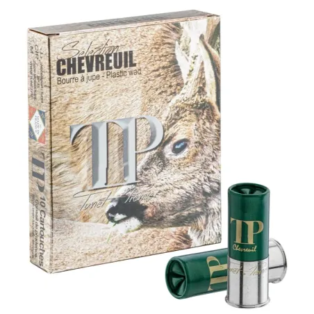 Cartouches TUNET TP Chevreuil 12/70 P1 38 g  