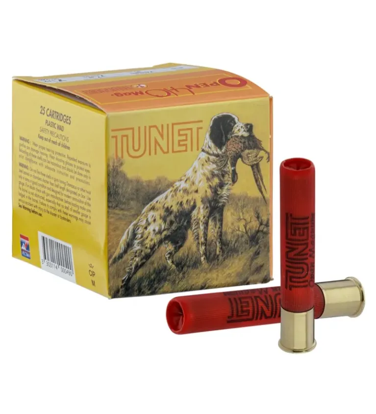 Cartouches TUNET Open .410 bourre à jupe 17 g  