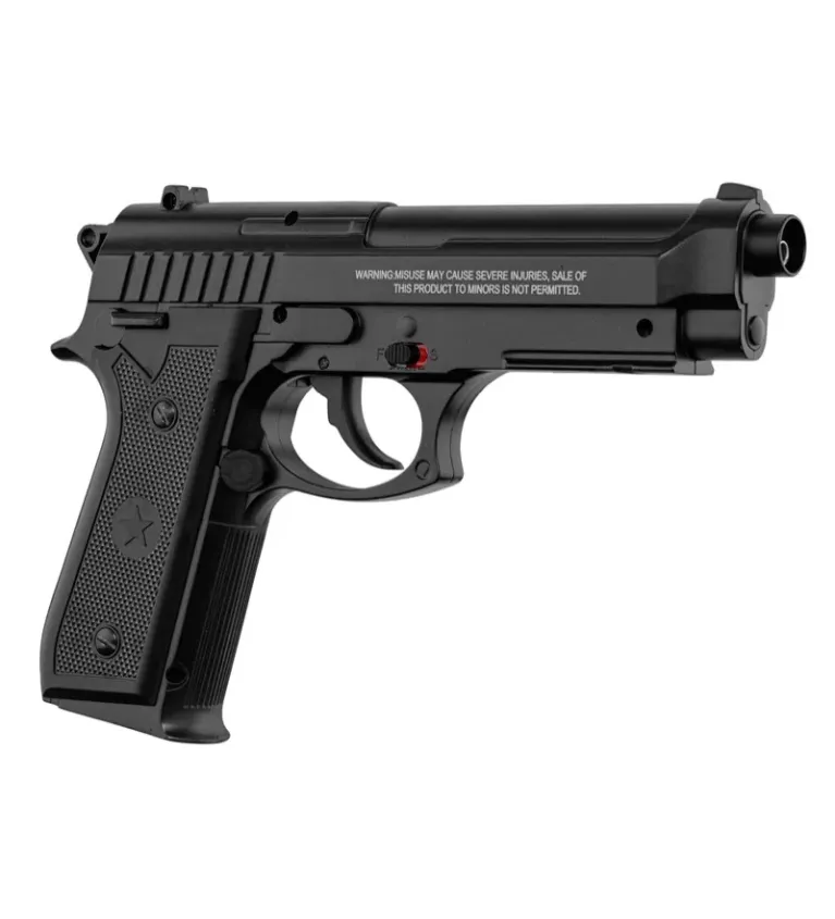 Pistolet airgun Borner 92M full métal CO2 Cal. 4.5 mm (.177) BB's 