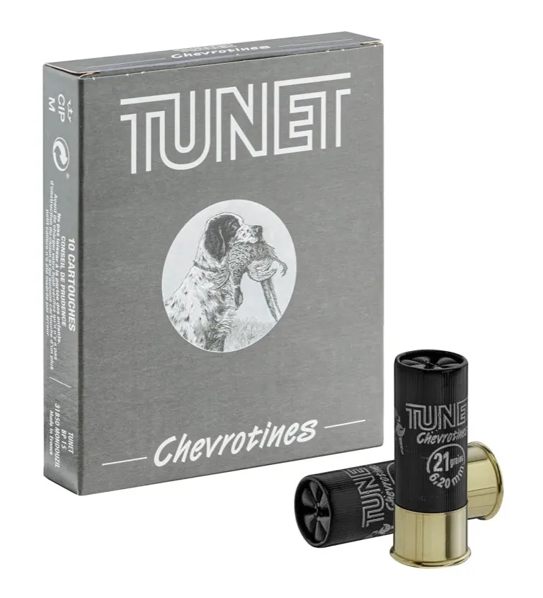 Cartouches TUNET chevrotines 12/67  