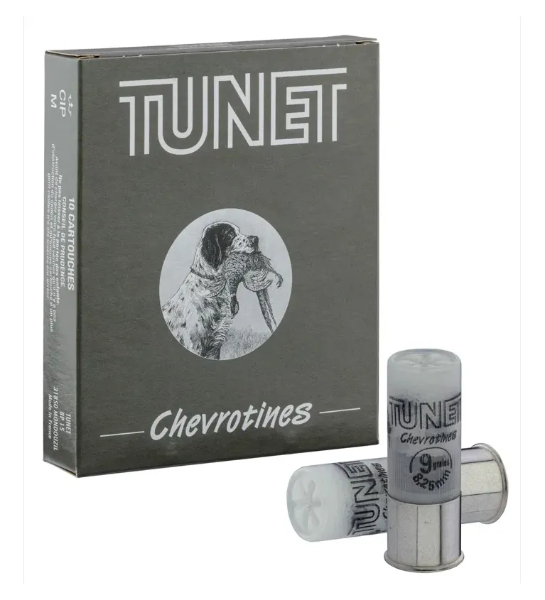 Cartouches TUNET chevrotines 12/70  