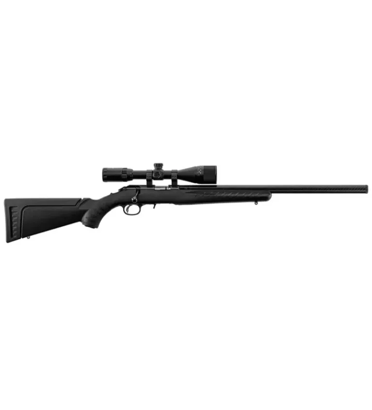 Carabine à verrou Ruger American Rimfire Cal. 22LR 22'' 1/2''-28 + Lunette 3-9x40 