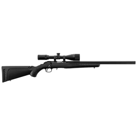 Carabine à verrou Ruger American Rimfire Cal. 22LR 22'' 1/2''-28 + Lunette 3-9x40 