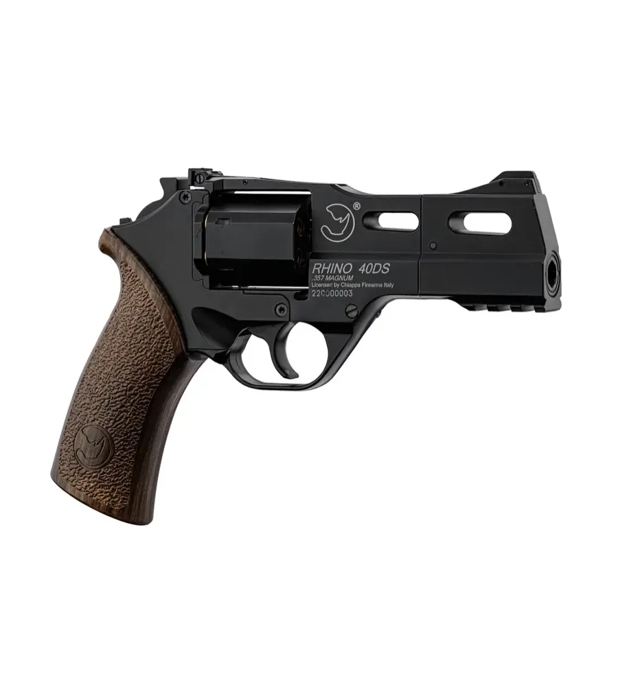 Revolver Rhino 40 DS 4.5mm Cal. 177 CO2 Black Mat Revolver Rhino 40 DS 4.5mm Cal. 177 CO2 Black Mat