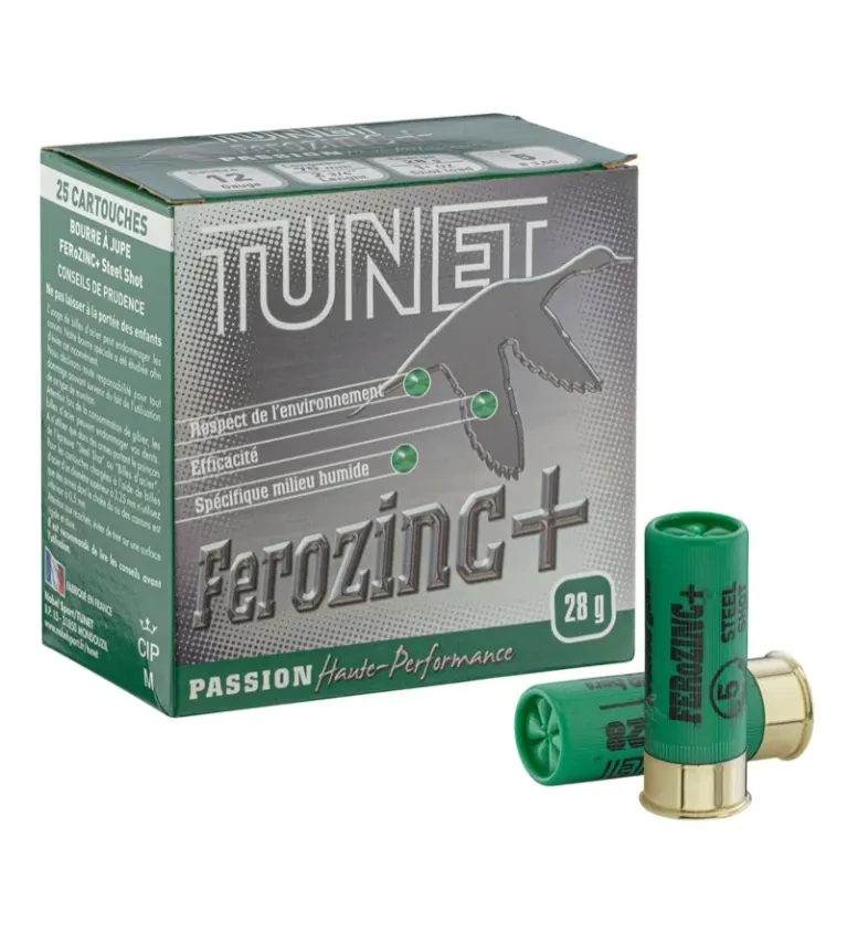 Cartouches TUNET PASSION acier 28g acier 12/70  