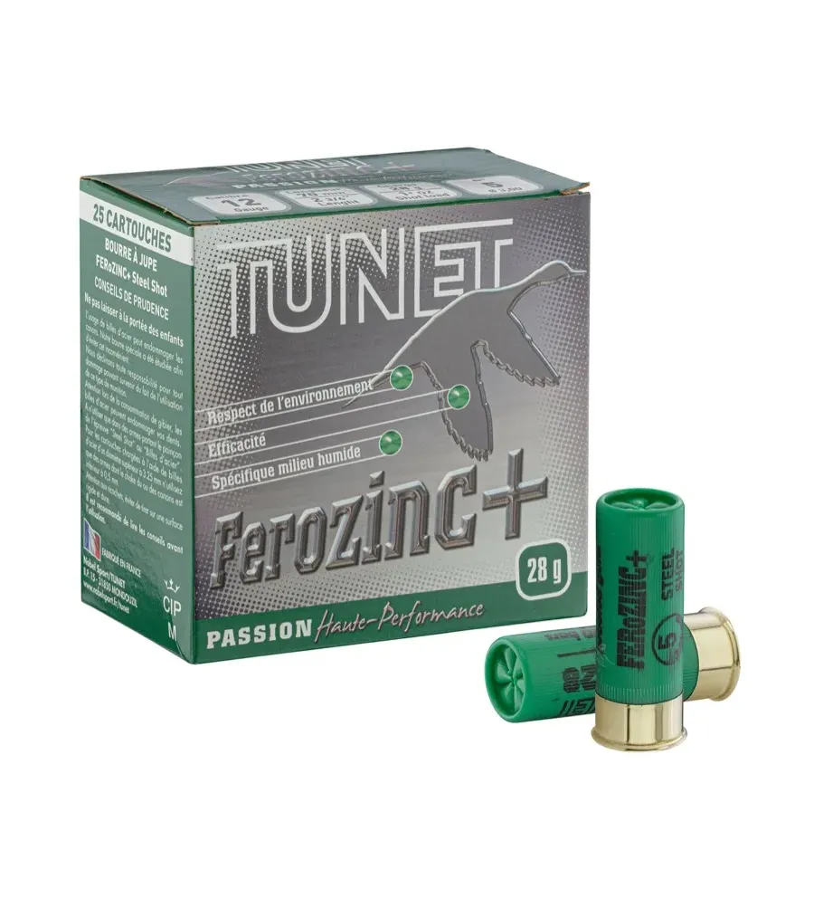 Cartouches TUNET PASSION acier 28g acier 12/70 Cartouches TUNET PASSION acier 28g acier 12/70