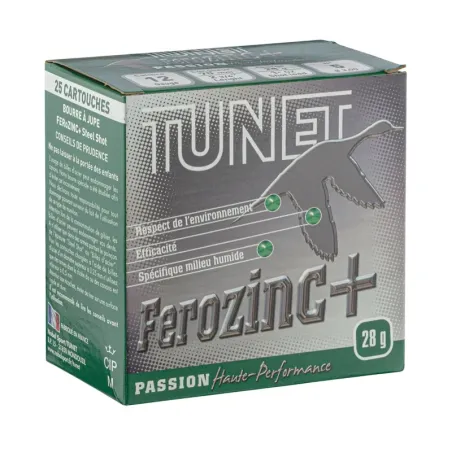 Cartouches TUNET PASSION acier 28g acier 12/70  