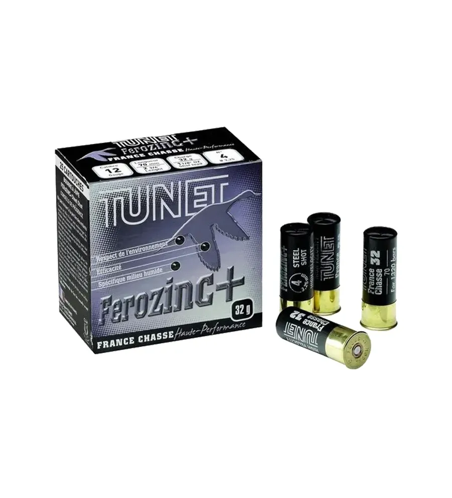 TUNET Acier calibre 12/70 32 HP 