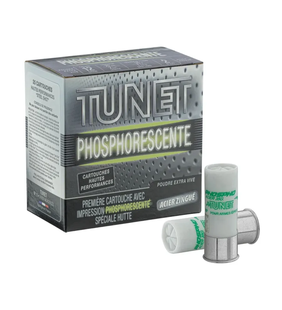 Hautes Performances Niro phosphorescentes Acier/Zinc 12/70 35g Hautes Performances Niro phosphorescentes Acier/Zinc 12/70 35g