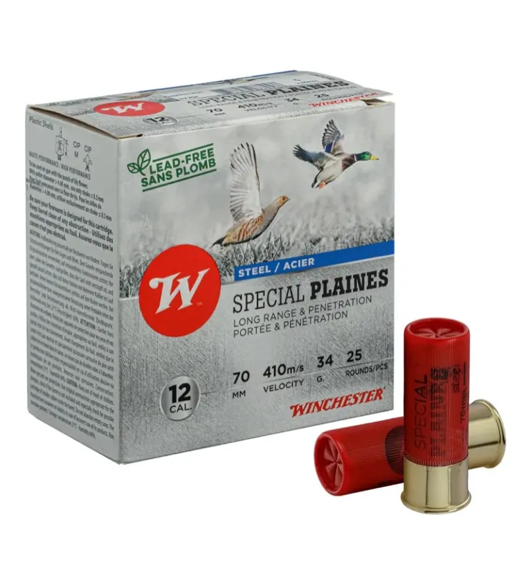 Winchester12/70 34g Acier numéro 5 Hautes Performances 