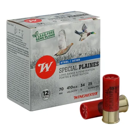 Winchester12/70 34g Acier numéro 5 Hautes Performances 
