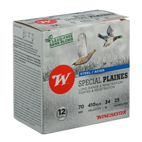 Winchester12/70 34g Acier numéro 5 Hautes Performances 