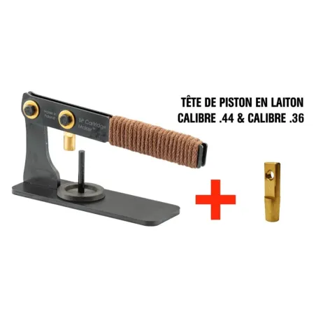 Presse rechargement BP MAKER pour revolver poudre noire calibre .44 + calibre .36 
